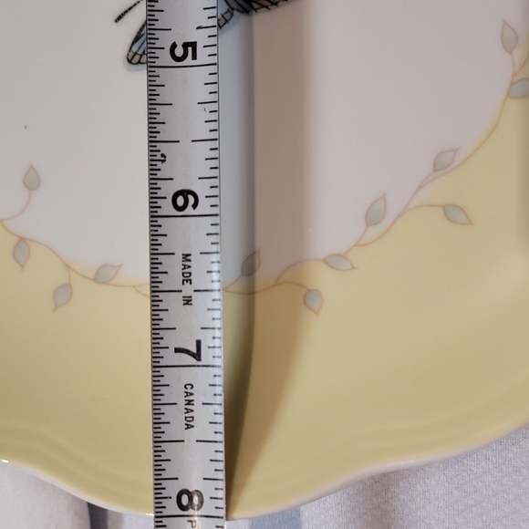 Lenox butterfly Meadow Dessert pie plate - Picture 3 of 4